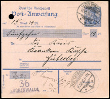 Deutsches Reich, 1900, A 14 II, Brief - Other & Unclassified