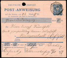 Deutsches Reich, 1888, A 6, Brief - Other & Unclassified