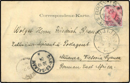 Deutsche Kolonien Ostafrika, 1904, Brief - Afrique Orientale