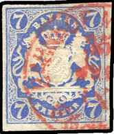 Altdeutschland Bayern, 1868, 21 A, Gestempelt - Used