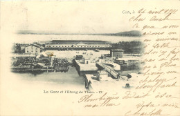  34  LA GARE  Et L'ETANG De THAU - Sete (Cette)