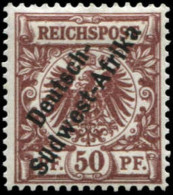 Deutsche Kolonien Südwestafrika, 1897, II, Ungebraucht - Duits-Zuidwest-Afrika