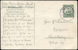 Deutsche Kolonien Kamerun, 1907, Brief - Camerún