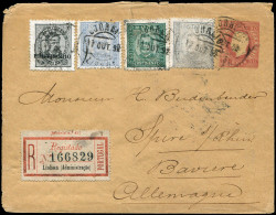 Portugal, 1892, GA, Ex 69-78, Brief - Other & Unclassified