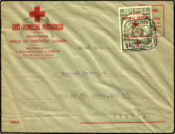 Portugal Portofreiheitsm. F. Rotes Kreuz, 1928, PF 11 KDD, Brief - Autres & Non Classés