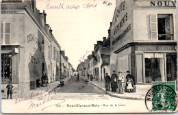 45 NEUVILLE AUX BOIS - Perspective De La Rue De La Gare. - Sonstige & Ohne Zuordnung