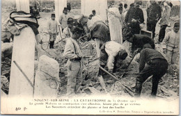 10 NOGENT SUR SEINE - Catastrophe 1911, Sauveteurs A La Malterie - Sonstige & Ohne Zuordnung