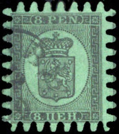 Finnland, 1866, 6 C X, Gestempelt - Andere & Zonder Classificatie