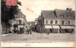 28 MAINTENON - Place De La Mairie Rue Saint Pierre. - Maintenon