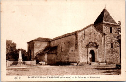 16 SAINT CIERS SUR TARDOIRE - L'eglise Et Le Monument  - Otros & Sin Clasificación