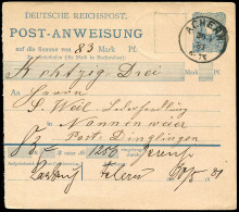 Deutsches Reich, 1881, A 1 I, Brief - Other & Unclassified