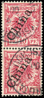 Deutsche Kolonien Kiautschou, Vorläufer, 1900, V 3II B, Gestempelt - Ehemalige Dt. Kolonien