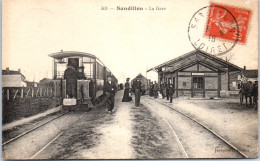 45 SANDILLON - Vue De La Gare (train) - Otros & Sin Clasificación