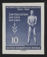459B XI Befreiung 10 Pf, UNGEZÄHNT, Wz.2 XI ** - Unused Stamps