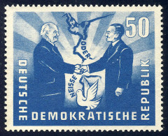 285 Deutsch-Polnische Freundschaft 50 Pf ** - Unused Stamps