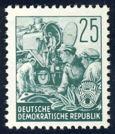 372 Fünfjahrplan 25 Pf Postfrisch ** - Unused Stamps