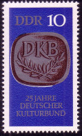 1592 Deutscher Kulturbund 10 Pf ** - Neufs