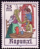 2385 Märchen - Rapunzel 25 Pf ** - Ongebruikt