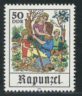 2387 Märchen - Rapunzel 50 Pf** - Nuovi