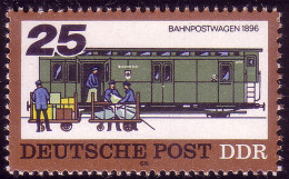 2301 Posttransport Früher Und Heute 25 Pf ** - Unused Stamps