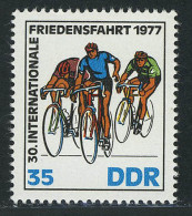 2218 Internationale Radfernfahrt 35 Pf 1977 ** - Nuovi