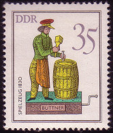 2761 Historisches Spielzeug 35 Pf 1982 Büttner ** - Unused Stamps