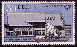 2676 Bauten Der Deutschen Post 50 Pf ** - Neufs