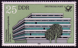 2674 Bauten Der Deutschen Post 25 Pf ** - Nuevos