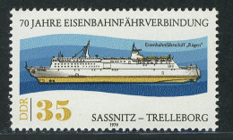 2430 Eisenbahnfährverbindung 35 Pf ** - Unused Stamps