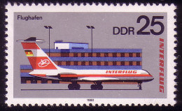 2517 INTERFLUG AEROSOZPHILEX 25 Pf ** - Nuovi