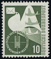 168 Verkehrsausstellung 10 Pf ** Postfrisch - Unused Stamps