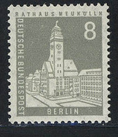 143 Berliner Stadtbilder Rathaus Neukölln 8 Pf ** - Neufs