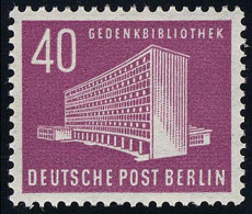 122 Berliner Bauten 40 Pf, Amerika Gedenkbibliothek ** Postfrisch - Ungebraucht