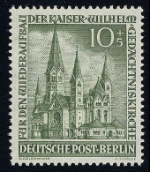 107 Kaiser-Wilhelm-Gedächtniskirche 10+5 Pf ** - Nuevos