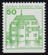 615D Burgen Und Schlösser 50 Pf Inzlingen, Alte Fluoreszenz, ** - Neufs