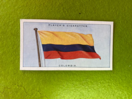 Player's Cigarettes Card Flags Of The League Of Nations -  Columbia - Other & Unclassified