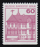 611D Burgen Und Schlösser 60 Pf Rheydt, Neue Fluoreszenz, ** - Unused Stamps