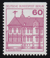 611C Burgen Und Schlösser 60 Pf Rheydt, Neue Fluoreszenz, ** - Unused Stamps