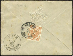 Bosnien & Herzegowina (Österr.), 1885, 6 I/II, Brief - Bosnia Erzegovina