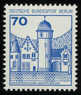 538 Burgen Und Schlösser 70 Pf Mespelbrunn ** / MNH - Ongebruikt