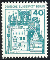 535 Burgen Und Schlösser 40 Pf Eltz ** - Unused Stamps