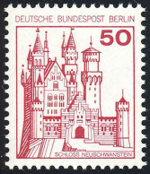 536A Burgen Und Schlösser 50 Pf Neuschwanstein ** - Unused Stamps