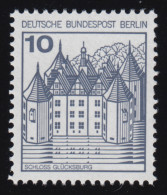 532AII Burgen Und Schlösser 10 Pf Glücksburg - LETTERSET - ** - Unused Stamps