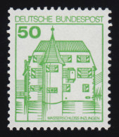 1038AI Burgen Und Schlösser 50 Pf Inzlingen, ALTE Fluoreszenz, Postfrisch ** - Unused Stamps