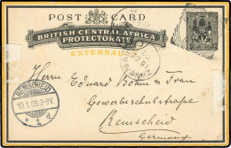 Nyassaland Britisch Zentralafrika, 1902, P 5, Brief - Otros - África