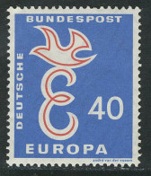 296 Europa 40 Pf Taube Und E ** Postfrisch - Unused Stamps