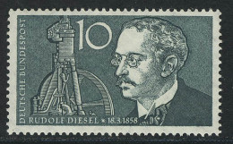 284 Rudolf Diesel ** Postfrisch - Ongebruikt