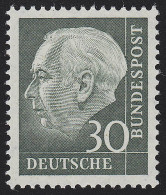 259xw Theodor Heuss 30 Pf ** Postfrisch - Ongebruikt