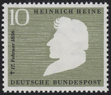 229Vb Heinrich Heine ** - Unused Stamps