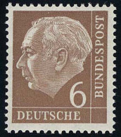 180 Heuss 6 Pf, Postfrisch ** - Unused Stamps